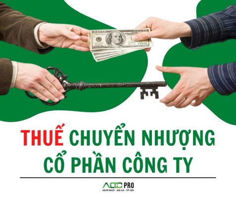 Thuế chuyển nhượng cổ phần công ty