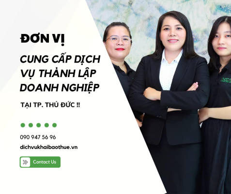 thành lập doanh nghiệp