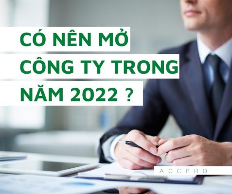 thành lập doanh nghiệp trong năm 2022