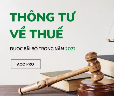 thông tư về thuế