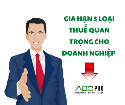 3 loại thuế quan trọng với doanh nghiệp