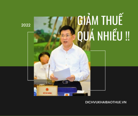 giảm thuế cho doanh nghiệp