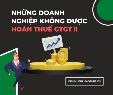 không được hoàn thuế GTGT