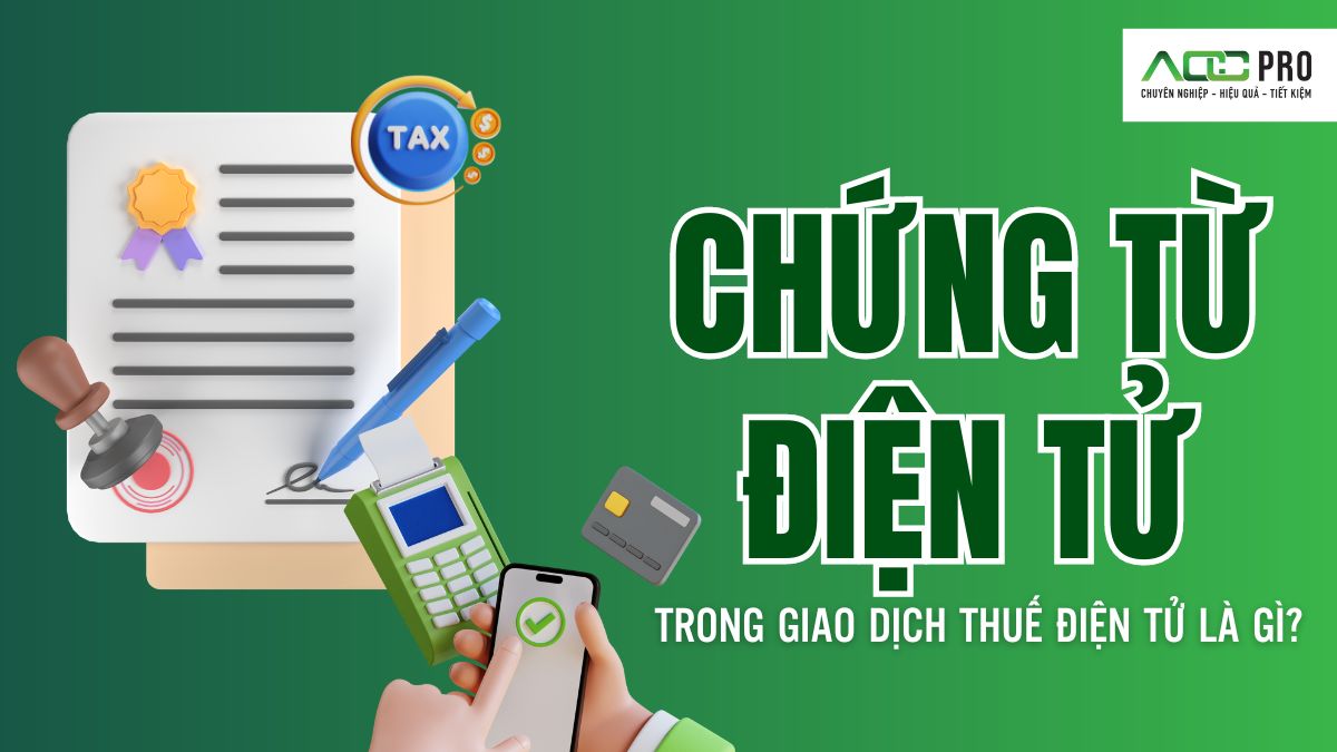 chứng từ điện tử