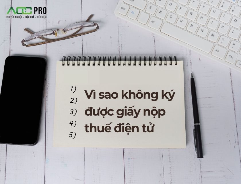 Không nộp được thuế qua mạng do nguyên nhân gì?