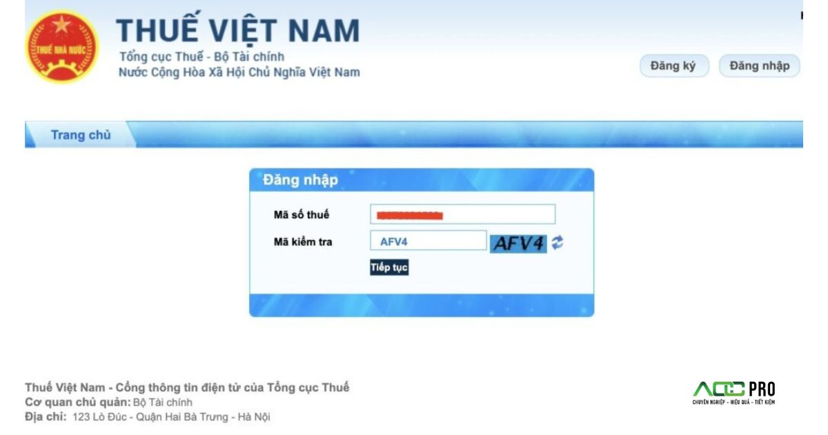 nộp tờ khai thuế tncn online