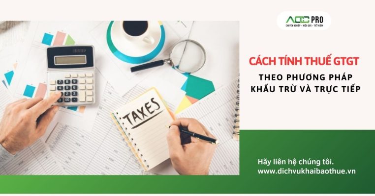 cách tính thuế GTGT