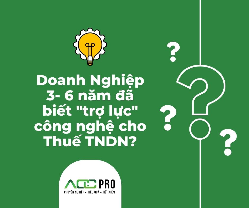 Hồ sơ thuế TNDN