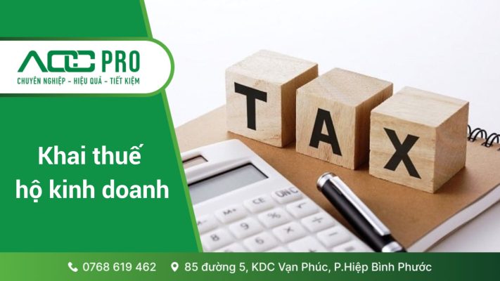 khai thuế hộ kinh doanh