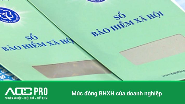 các trường hợp quy định mức đóng bhxh của doanh nghiệp