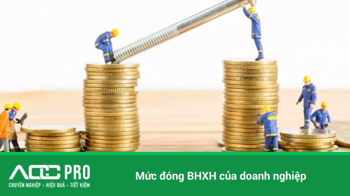 cách tính mức đóng bhxh của doanh nghiệp