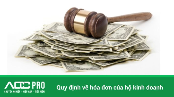 quy định về hóa đơn của hộ kinh doanh xử phạt