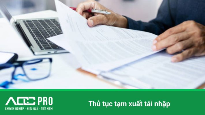 hồ sơ tạm xuất tái nhập