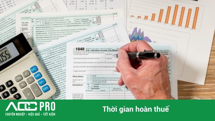 chuẩn bị kỹ để thời gian hoàn thuế nhanh