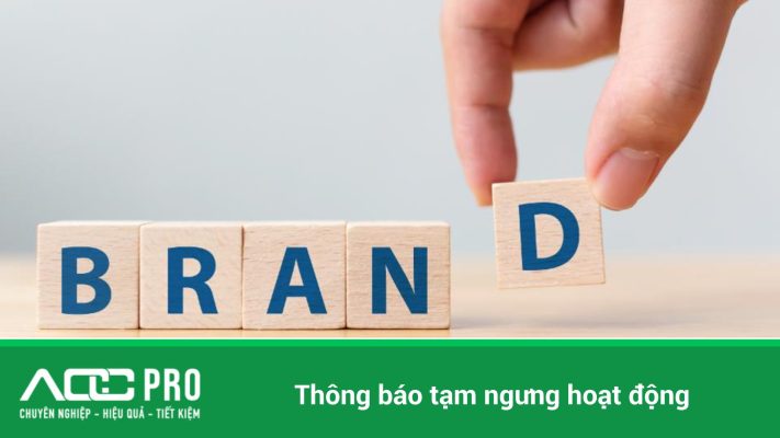 hồ sơ thông báo tạm ngưng hoạt động