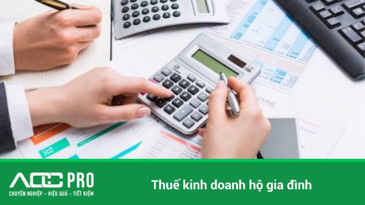 cách tính thuế kinh doanh hộ gia đình