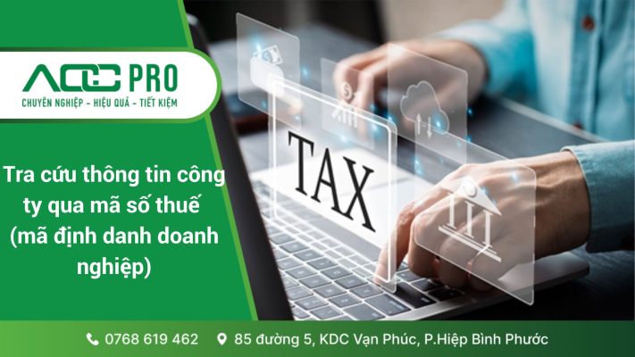 tra cứu thông tin công ty qua mã số thuế